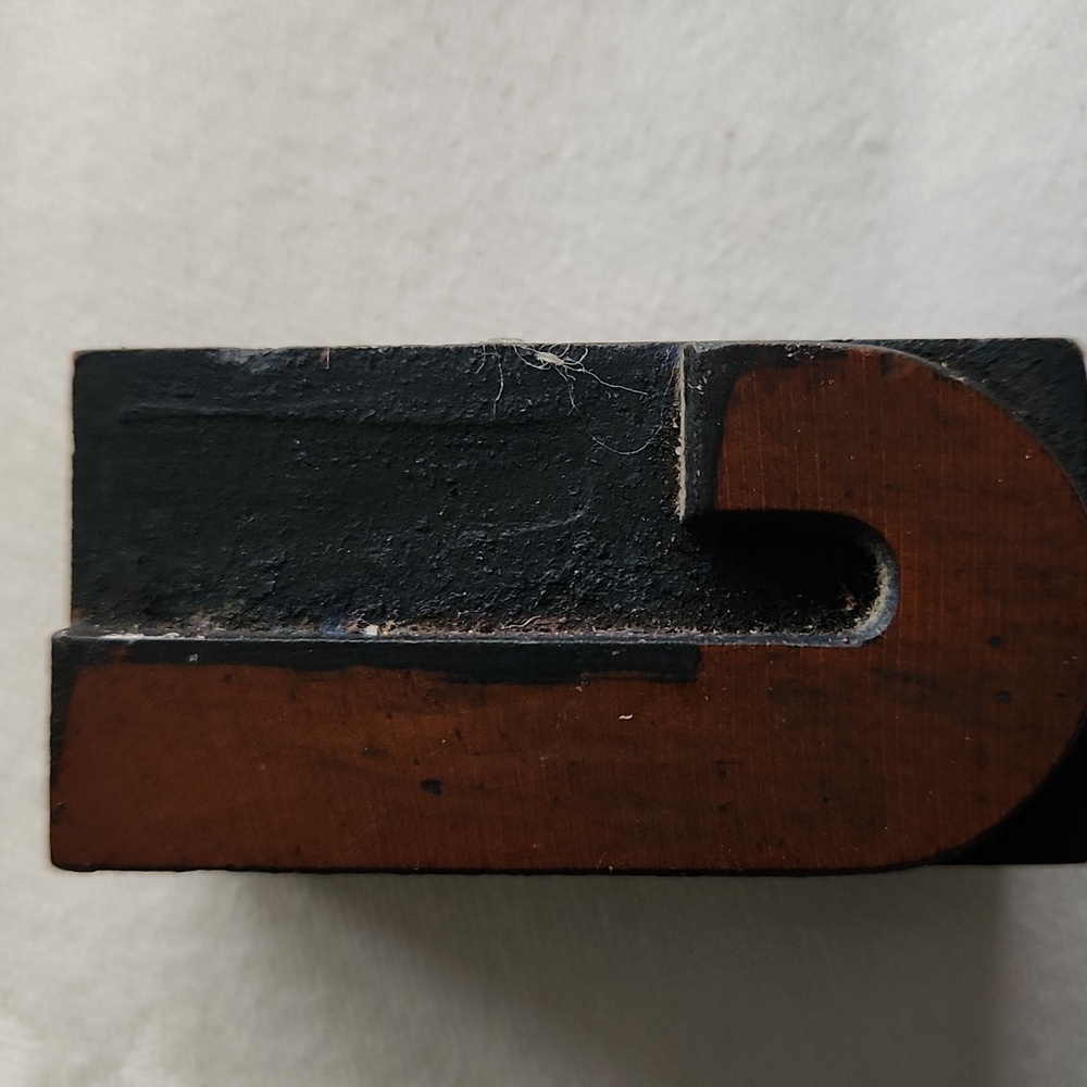 Vintage Wooden Letterpress Blocks - Picture 3 of 5